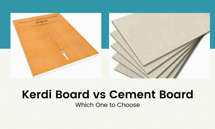 Kerdi Board Vs Cement Board
