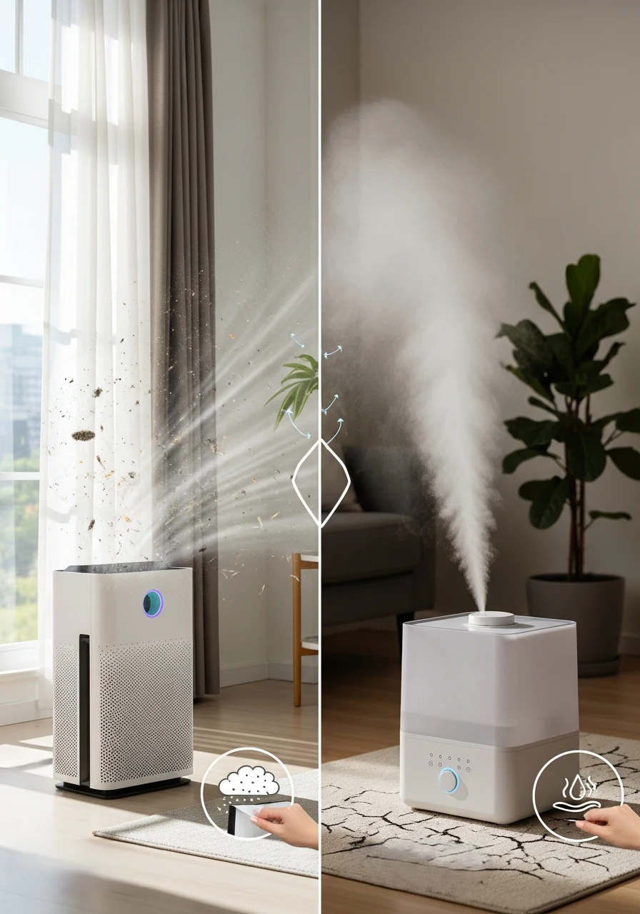 Air Purifier vs. Humidifier: Which Is Better?