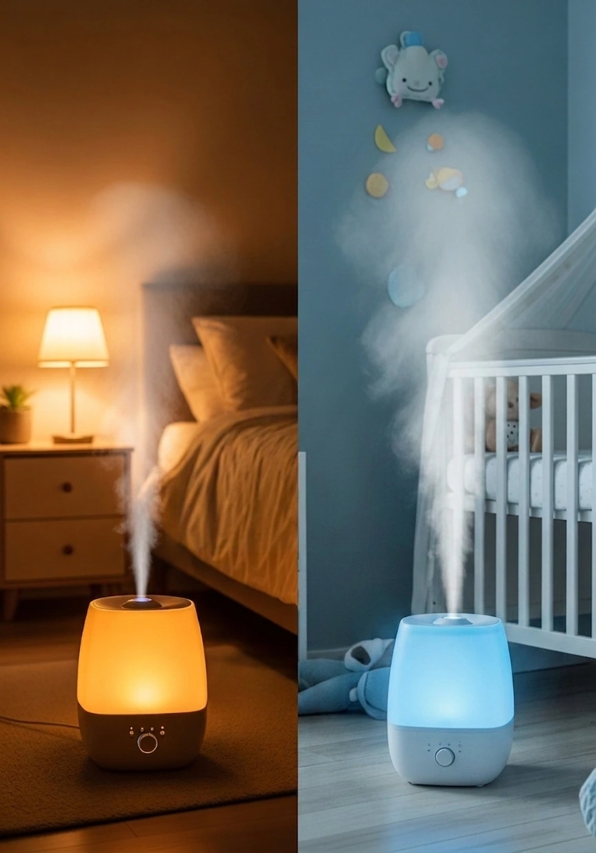 Warm Mist vs Cool Mist Humidifier