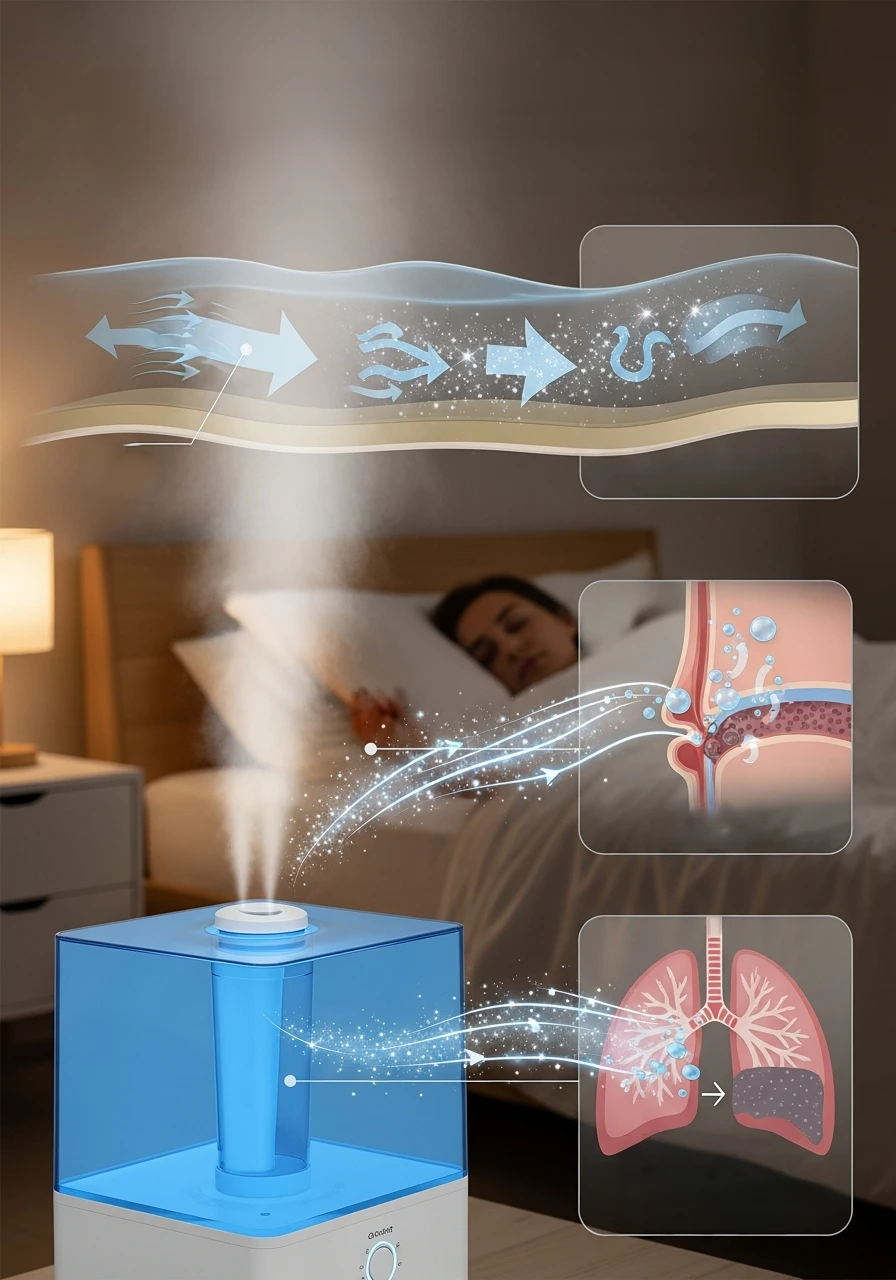 How Do Humidifiers Work for Cough, Cold & Congestion?