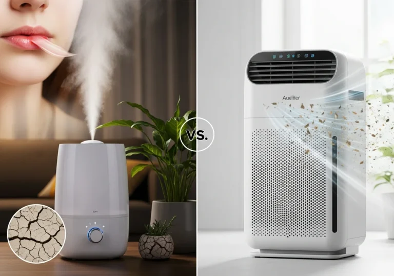 air humidifier vs purifier