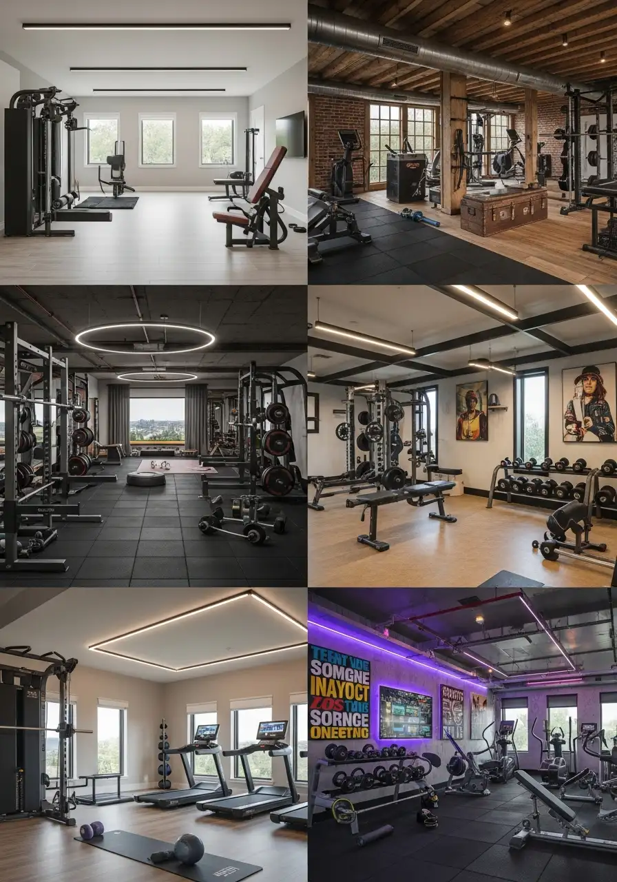 Best Home Gym Decor Styles & Themes