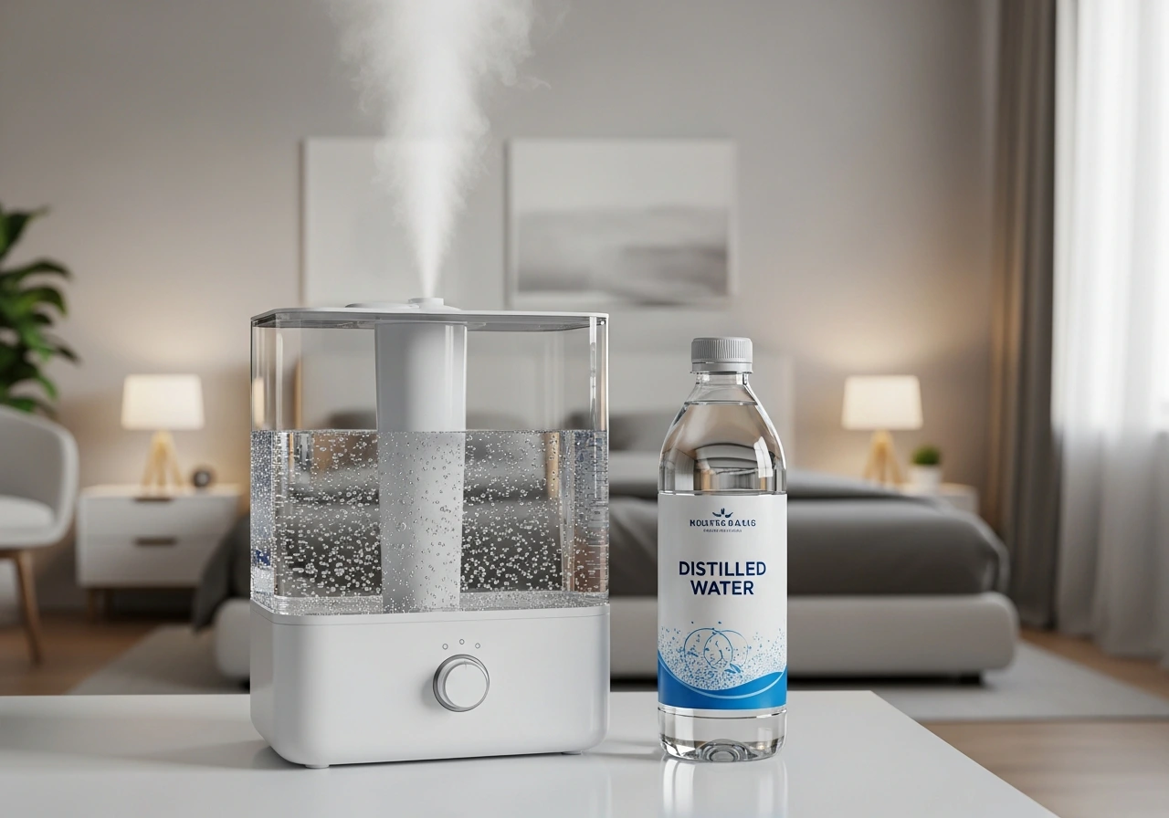 distilled water for humidifier