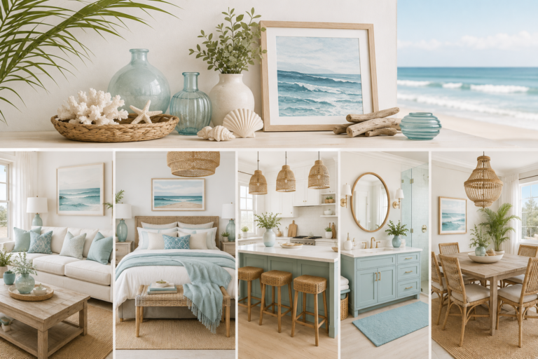Coastal Color Palettes for Every Room