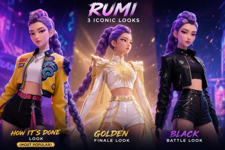 DIY Rumi Costume-The Complete Guide to Every HUNTRX Look for Halloween 2026 rumi costume diy